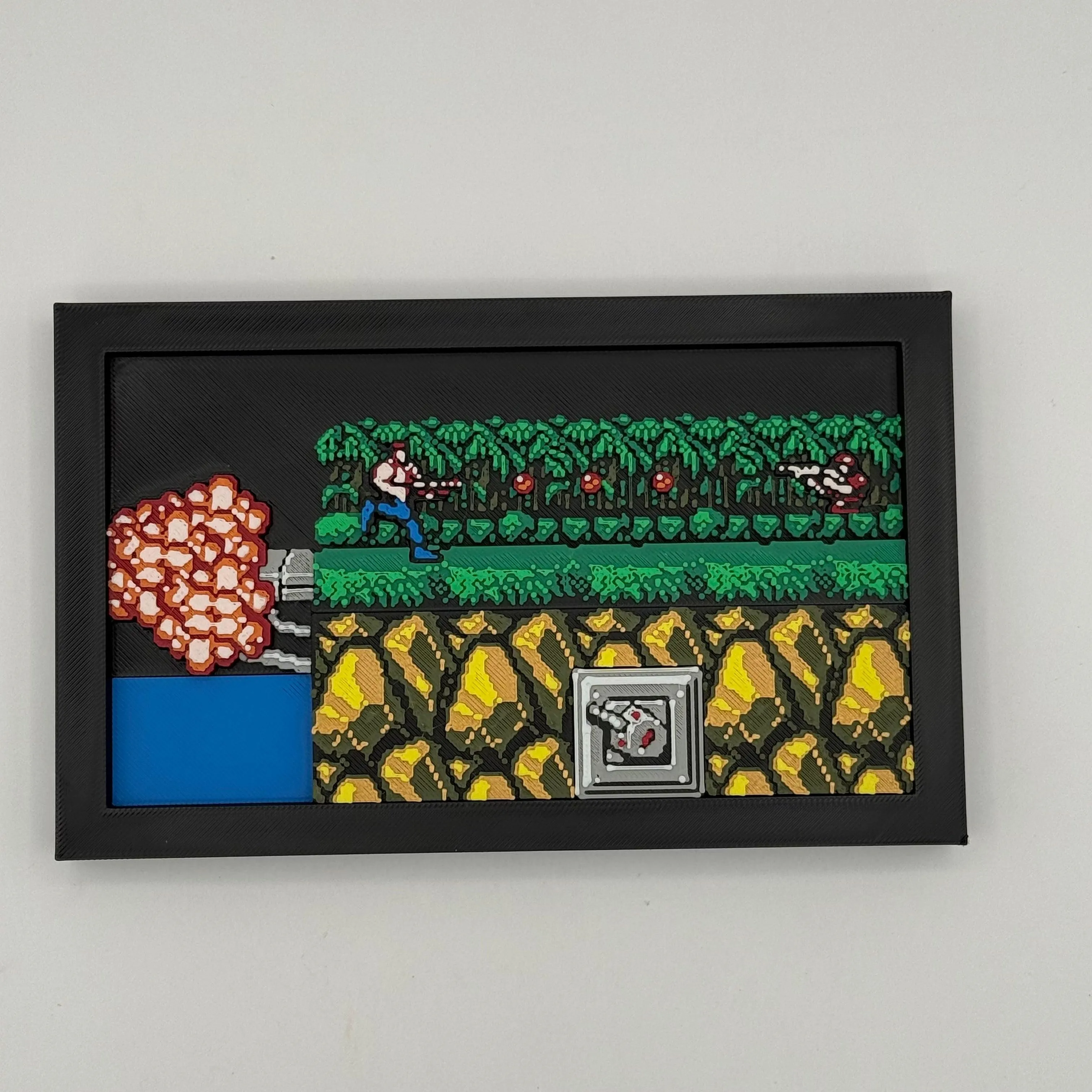 Contra Level 1 Scene 3D Print