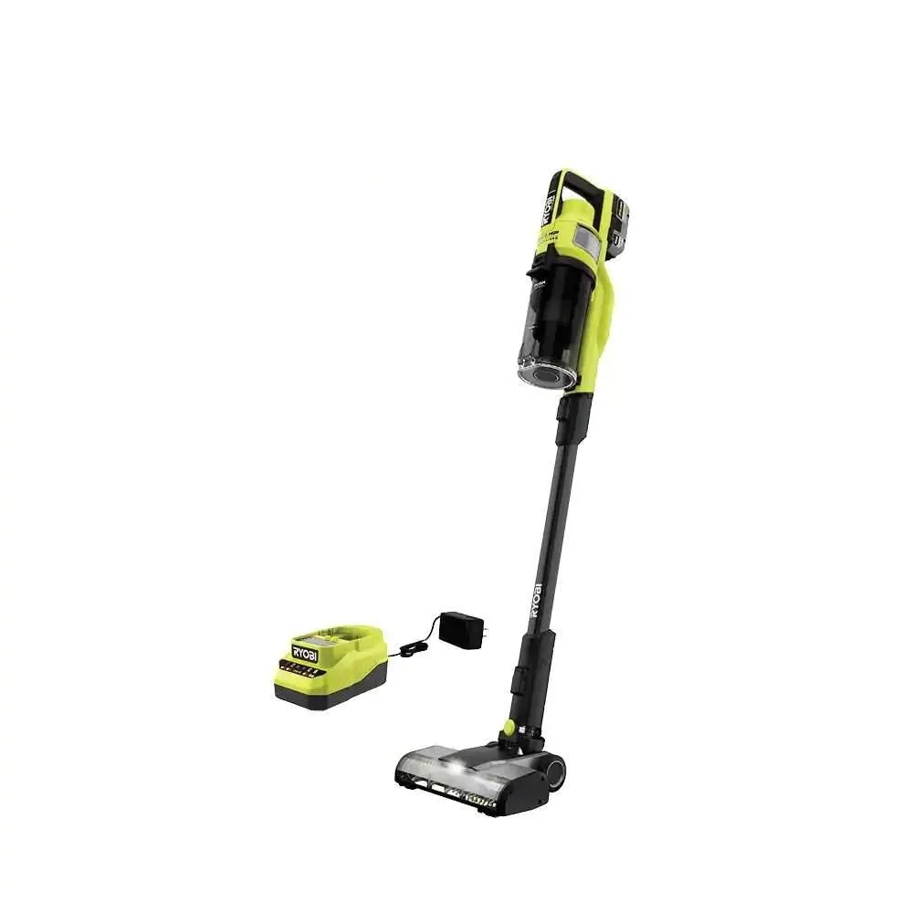 RYOBI ONE+ HP 18V Brushless Cordless Pet Stick Vacuum Cleaner Kit with