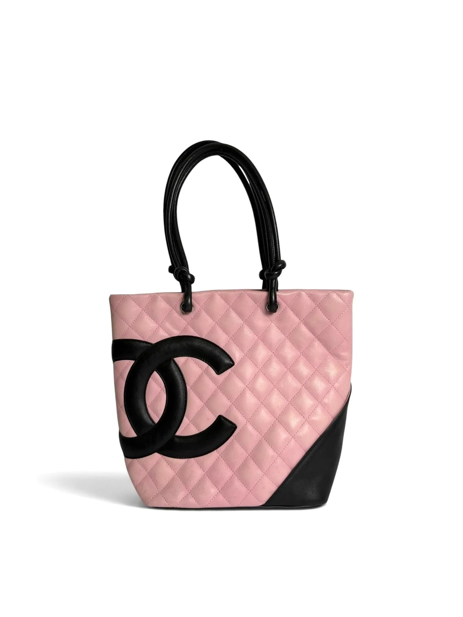 Chanel Pink Cambon Tote