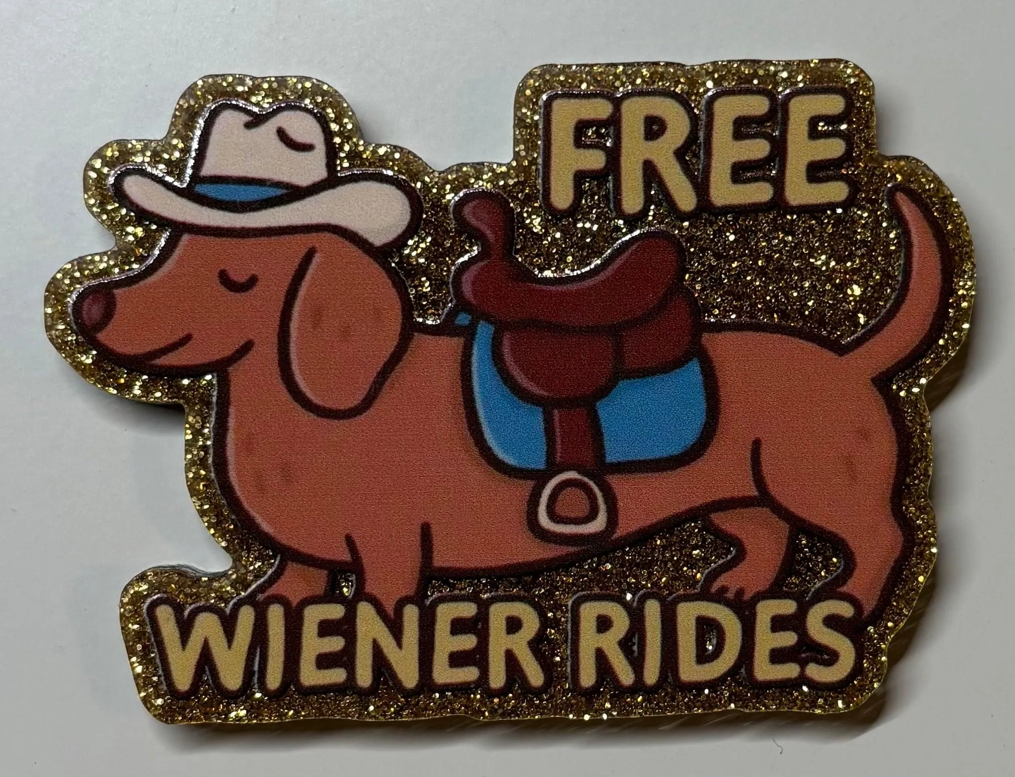 Free Wiener Rides Medium Magnet