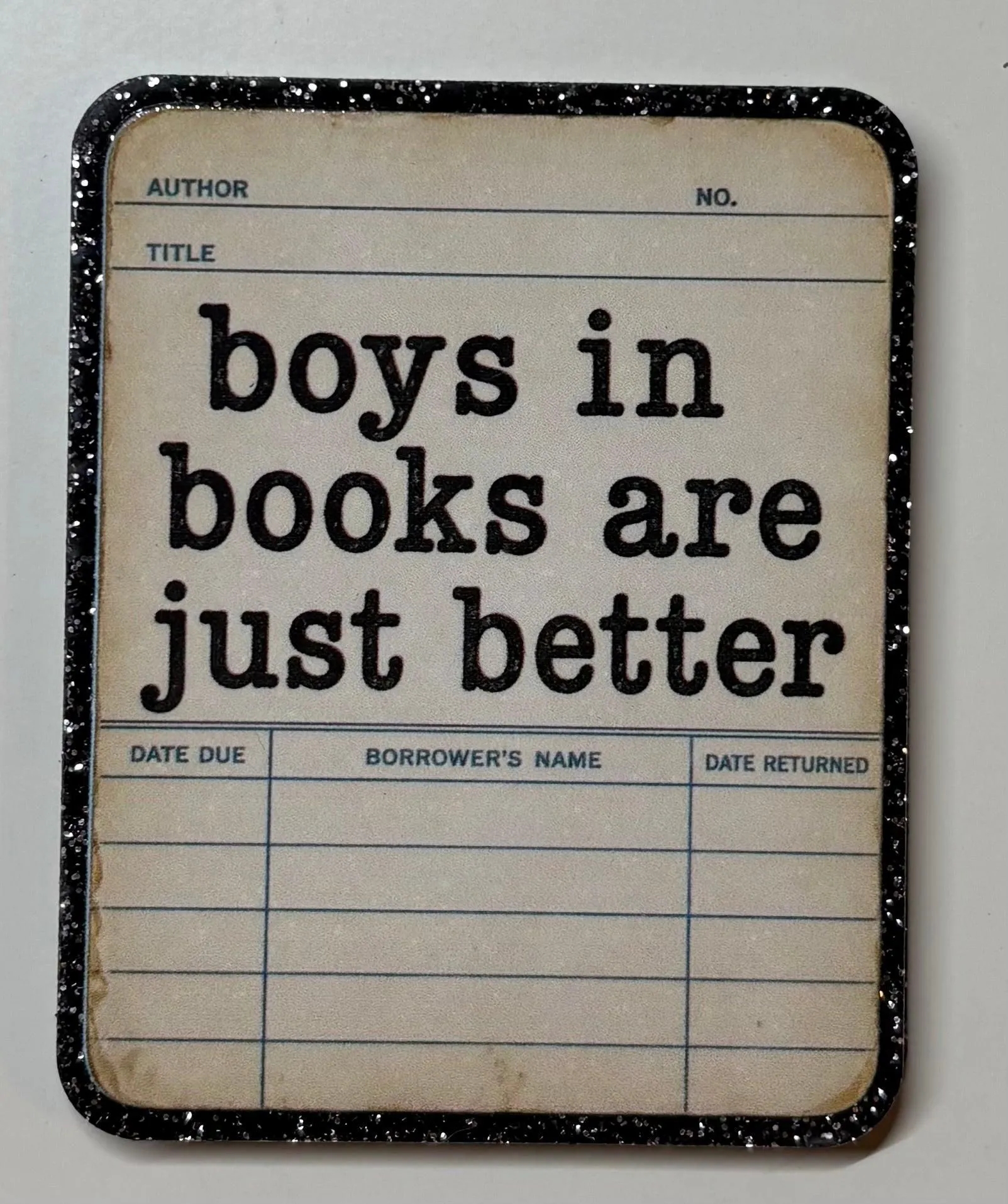 Boys In Books Are Better Medium Magnet