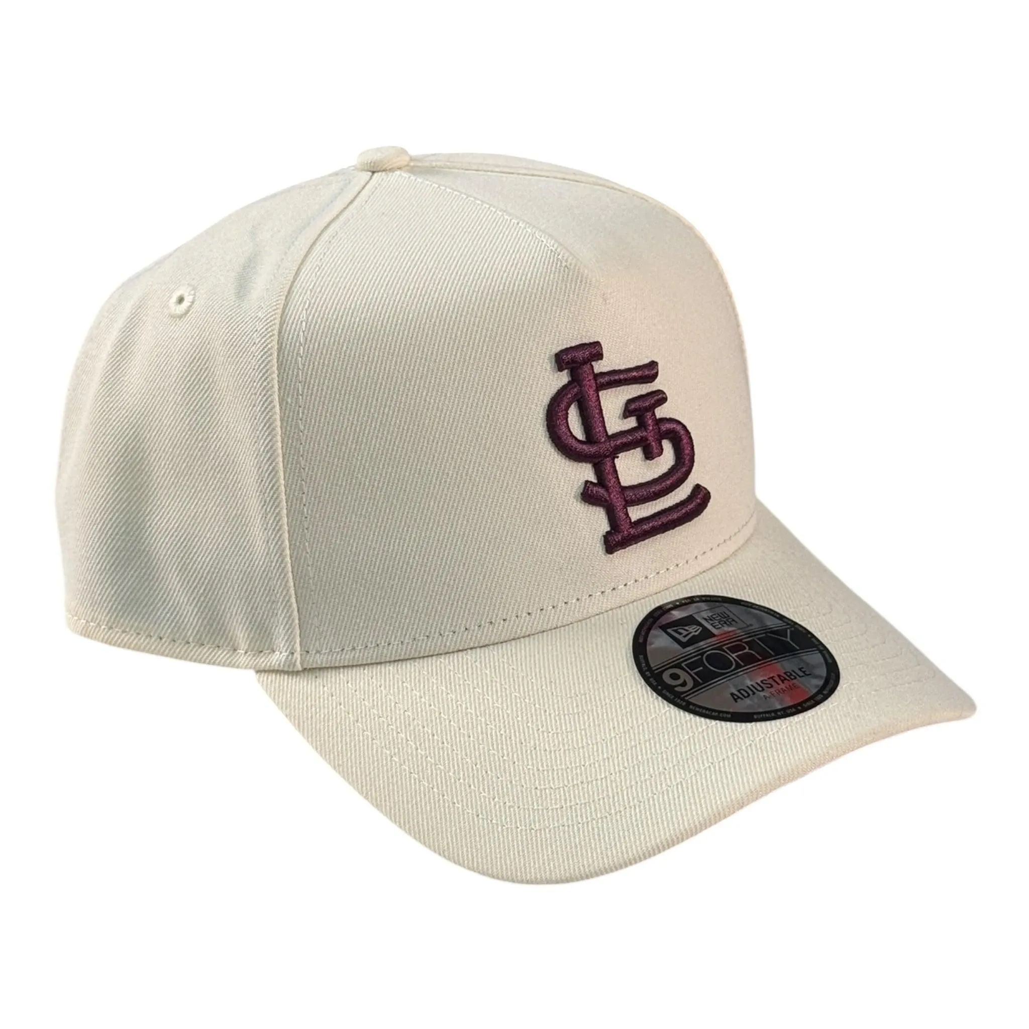 New Era 940 A-Frame Snapback St. Louis Cardinals Chrome/Maroon