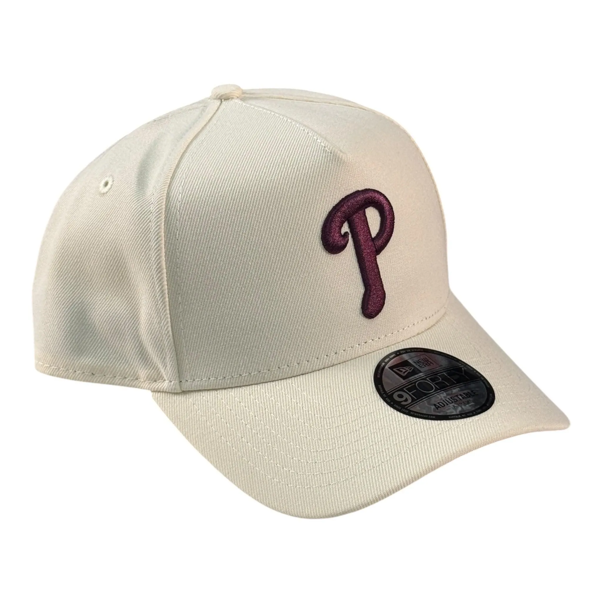 New Era 940 A-Frame Snapback Philadelphia Phillies Chrome/Maroon