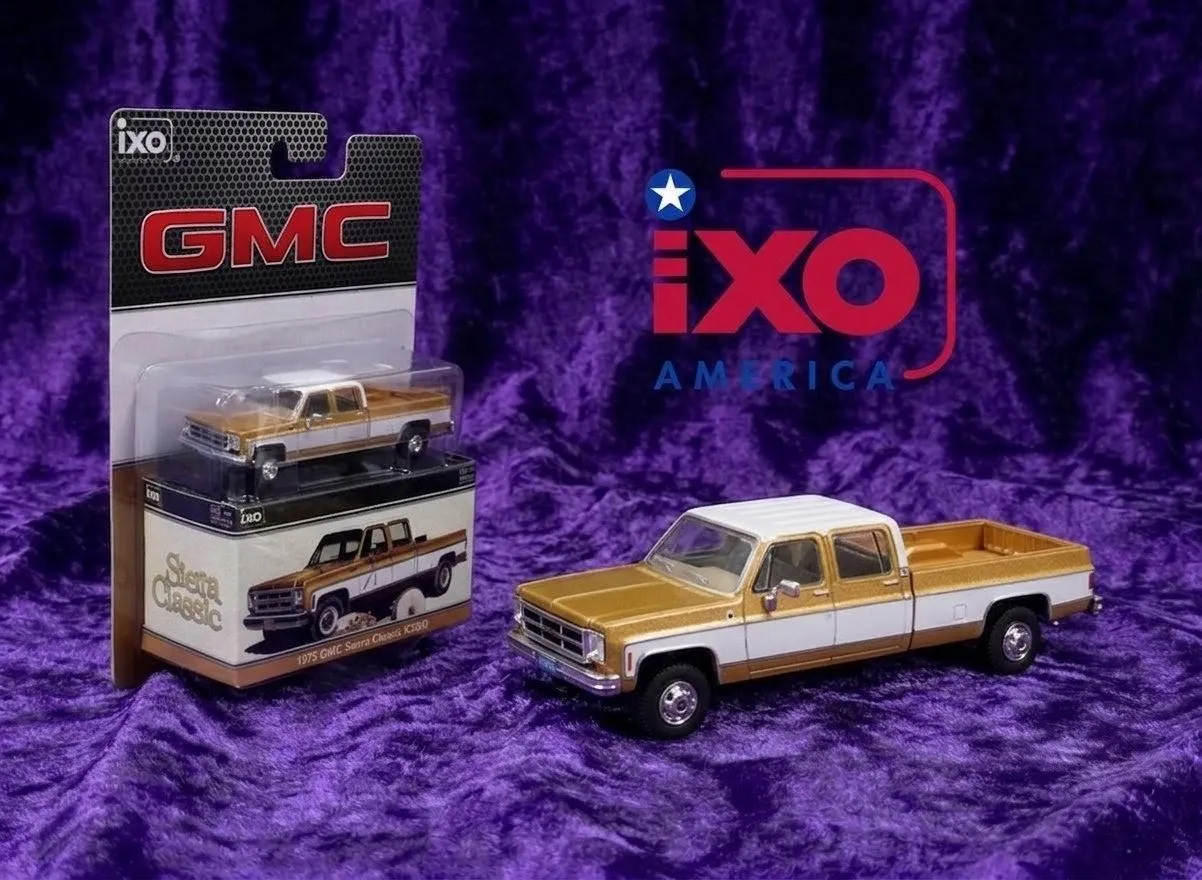 IXO Model 1975 GMC Sierra Classic – Yuba Gold – Limited Edition