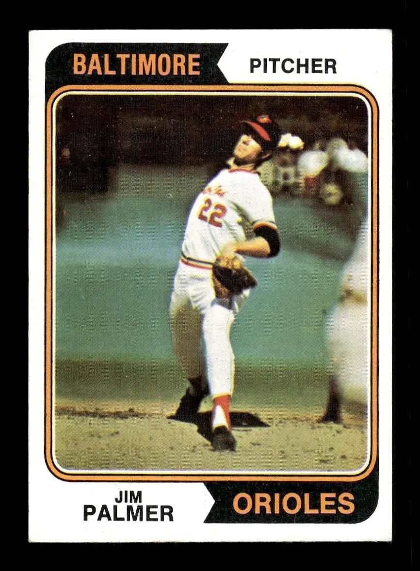 1974 Topps #40 Jim Palmer Baltimore Orioles EX HOF10011851