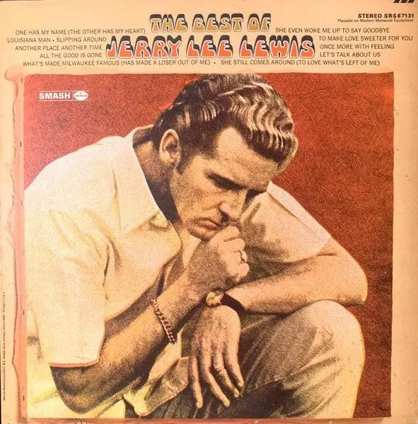 Jerry Lee Lewis - The Best Of Jerry Lee Lewis (LP)
