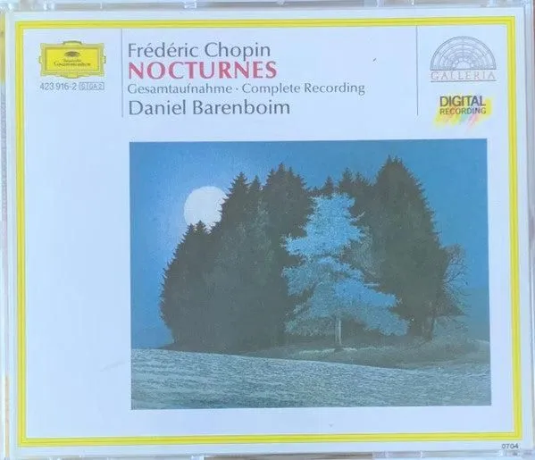 Frédéric Chopin, Daniel Barenboim - Nocturnes (2xCD, Album, RE)