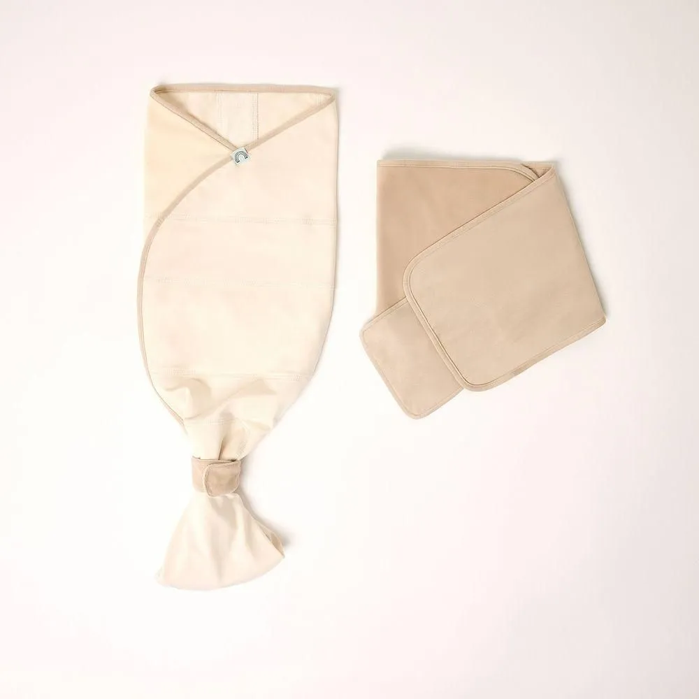 New without Tags - Size: 0-6m - Taking Cara Babies B.E.S.T. Swaddle - Cream - 0-6m