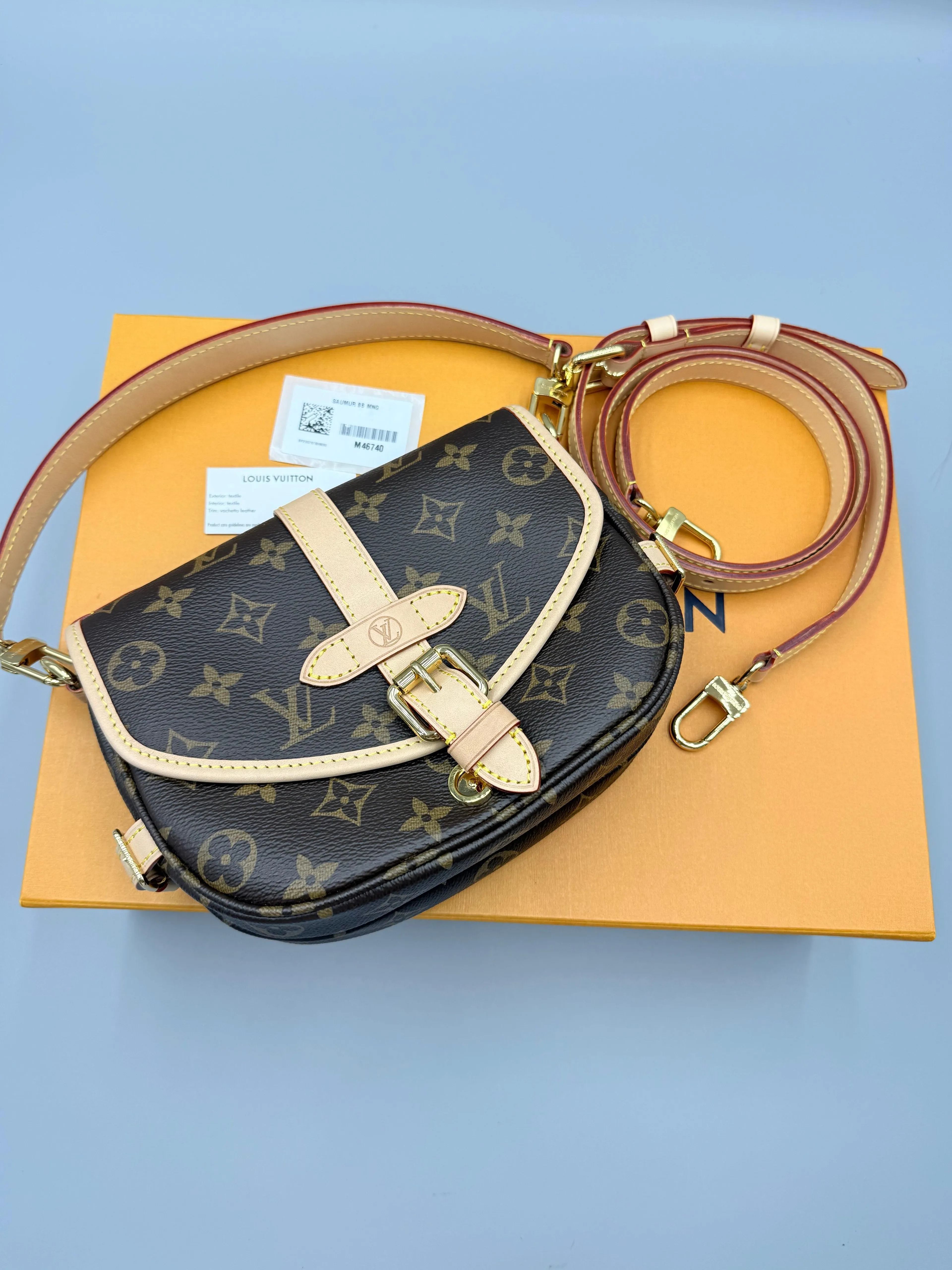 Louis Vuitton Saumur BB monogram