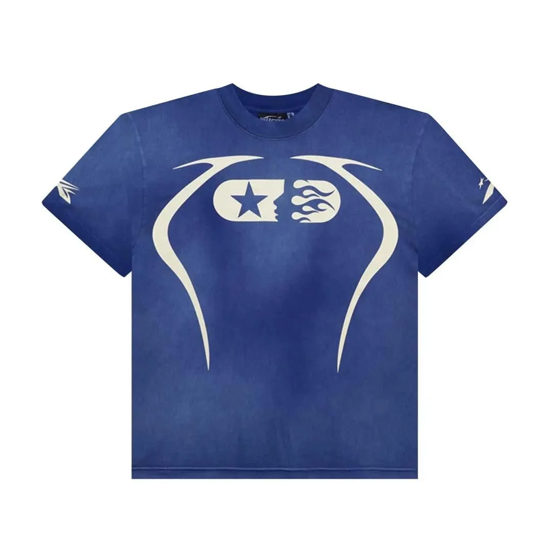 Hellstar Warm Up Tee 'Blue'
