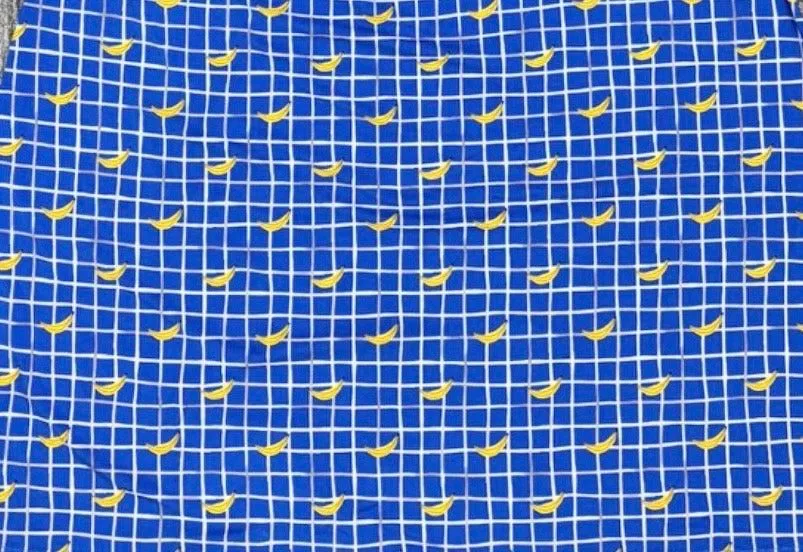 Bananas Bamboo Plush Blanket (CHOOSE SIZE)