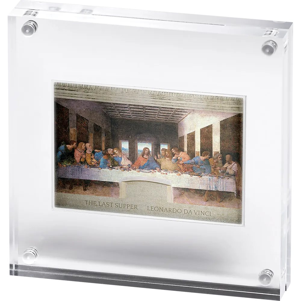 2026 Cameroon Art Gallery The Last Supper By Da Vinci 1oz Silver Coin