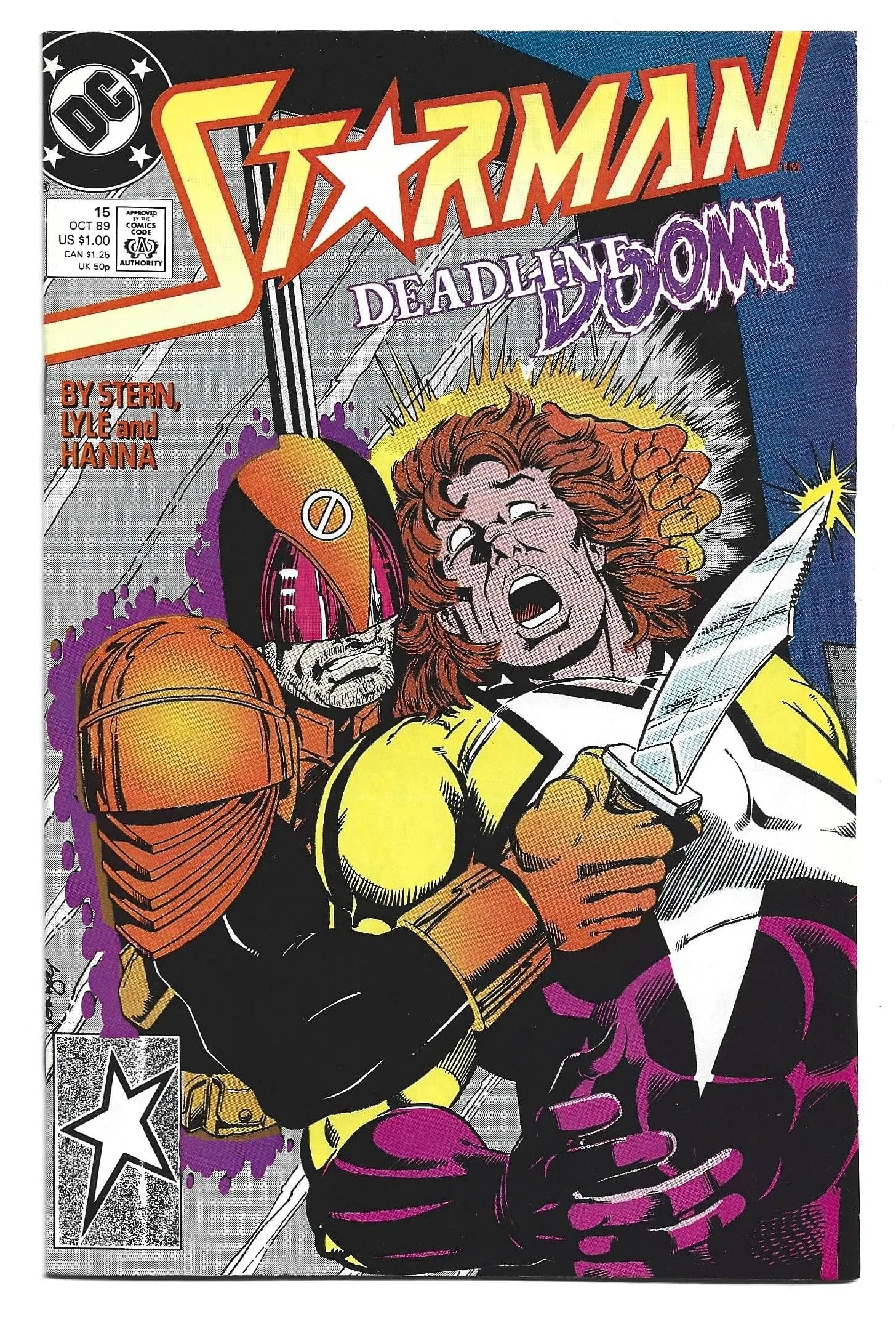 Starman #15 1st appearance of Deadline