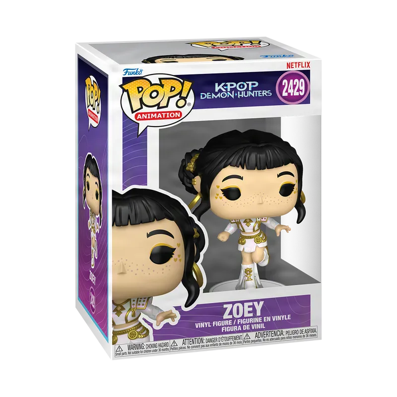 Funko Pop! K-Pop Demon Hunters - Zoey (What It Sounds Like) #2429 Collectible Pop Vinyl Figure