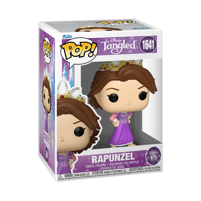 Funko Pop! Tangled - Rapunzel (Brunette) #1641 Collectible Pop Vinyl Figure