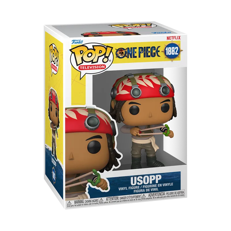 Funko Pop! One Piece - Usopp (Live Action) #1882 Collectible Pop Vinyl Figure