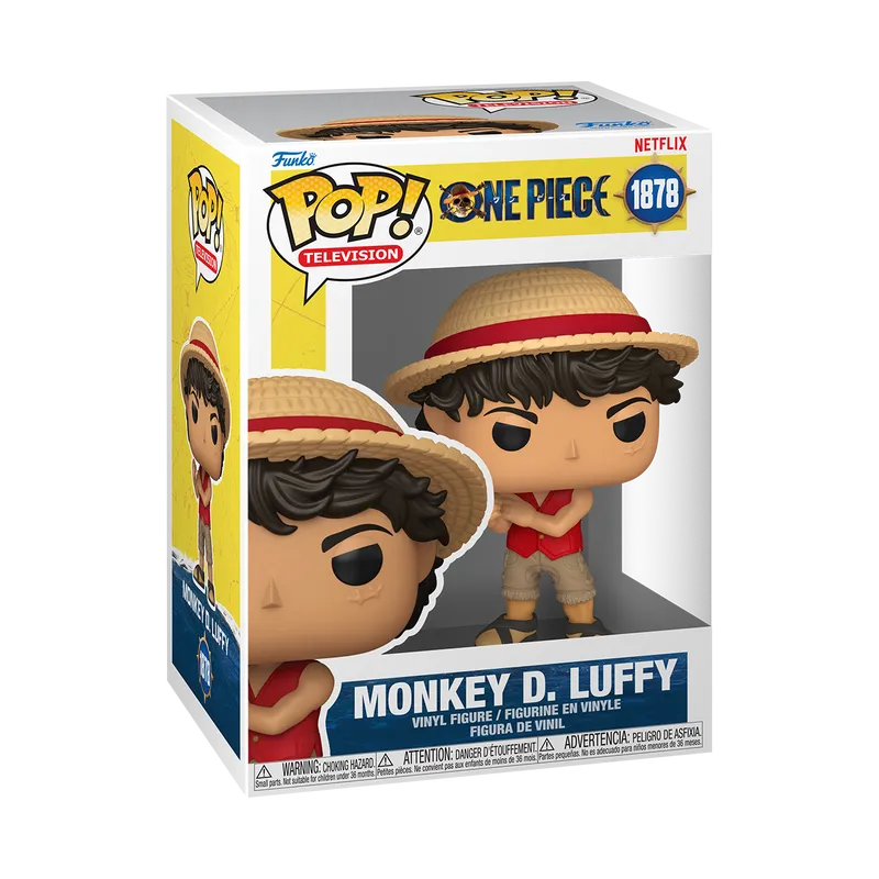 Funko Pop! One Piece - Monkey D. Luffy (Live Action) #1878 Collectible Pop Vinyl Figure