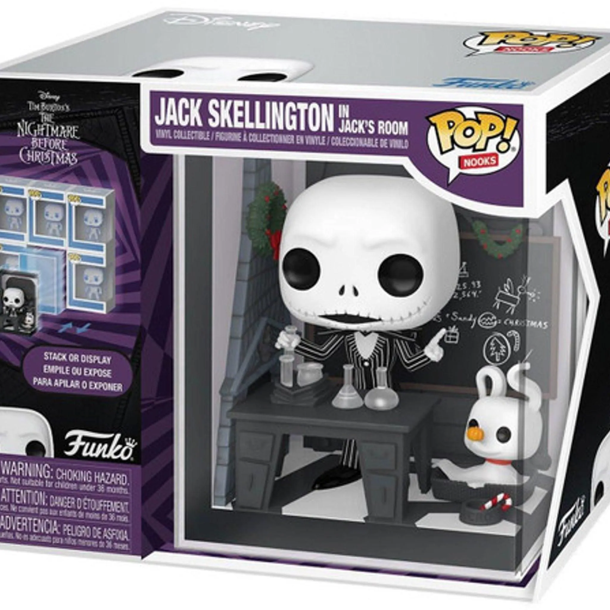 Nooks: The Nightmare Before Christmas - Jack Skellington In Jack’s Room - # - Funko POP!