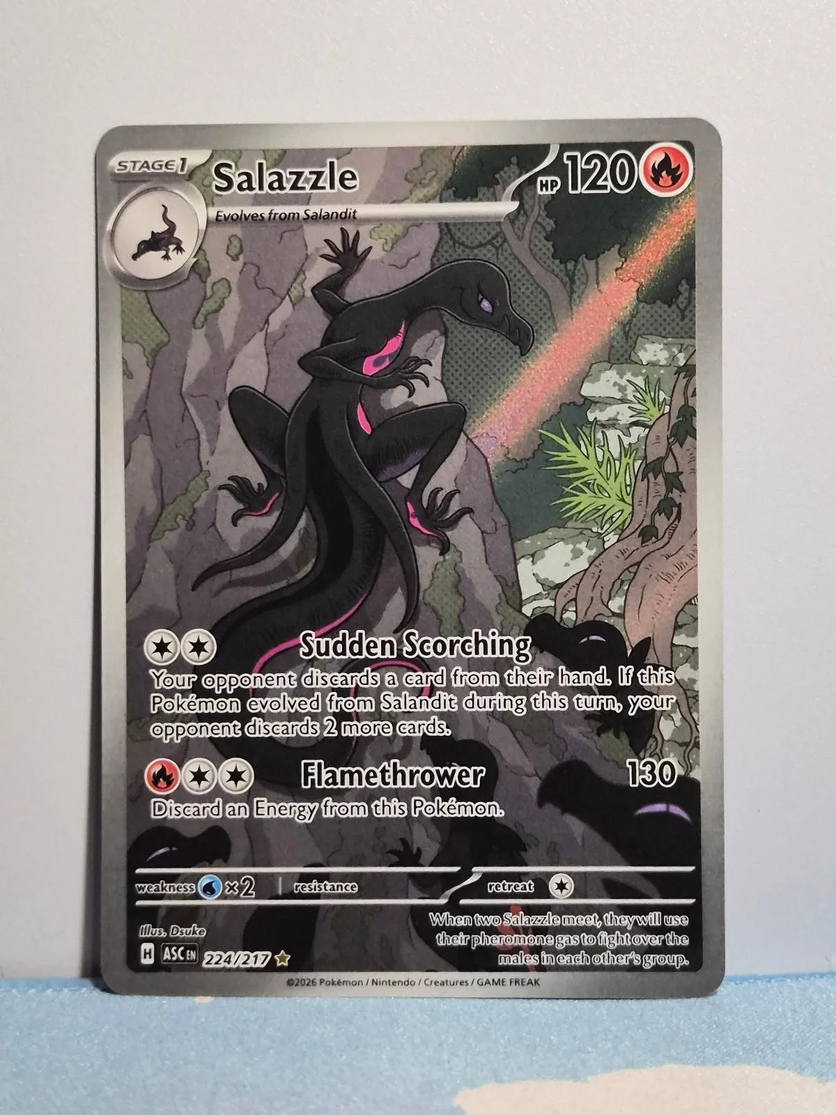 Salazzle 224/217 Ascended Heroes NM/M