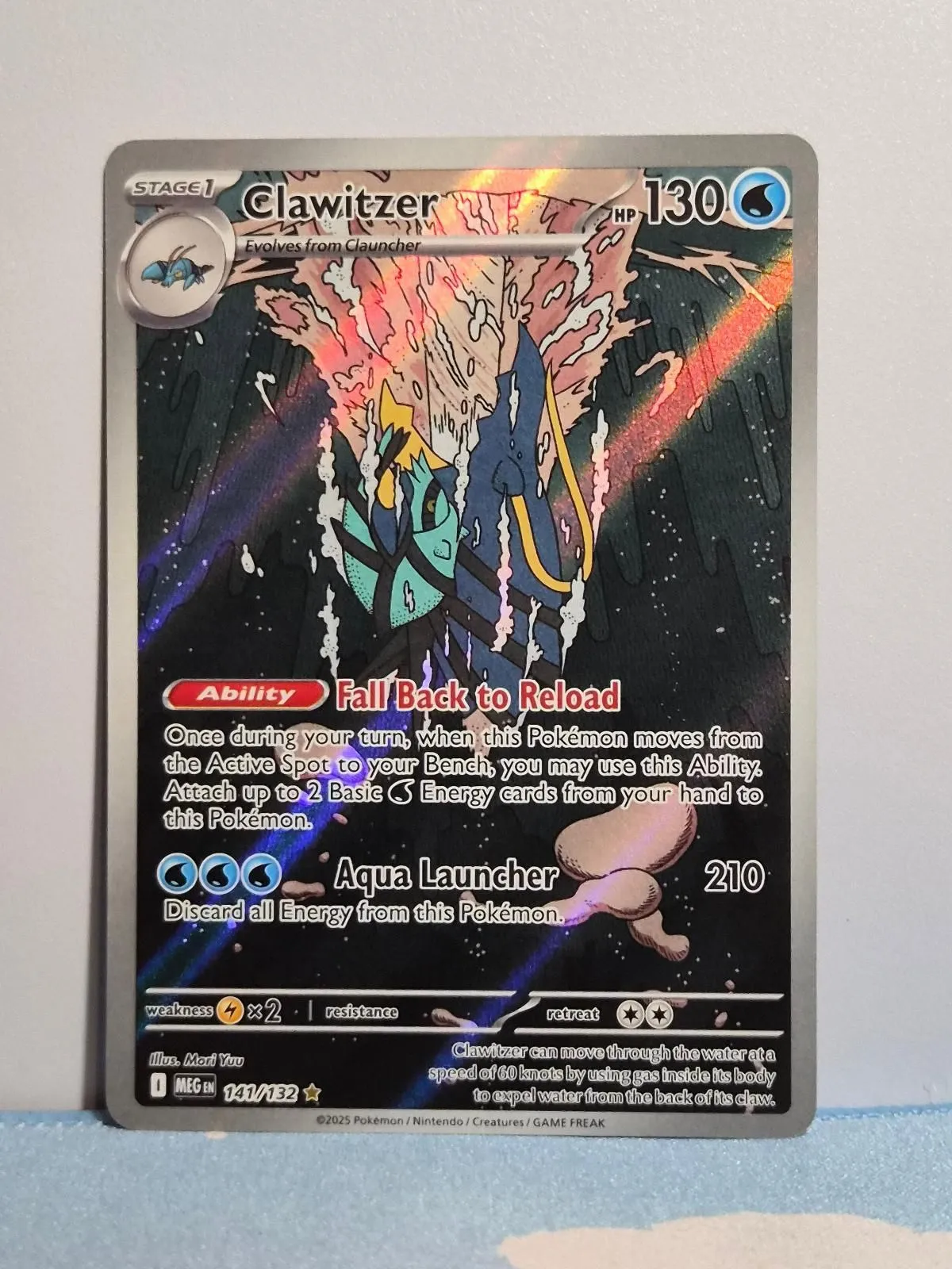 Clawitzer 141/132 Mega Evolution NM/M