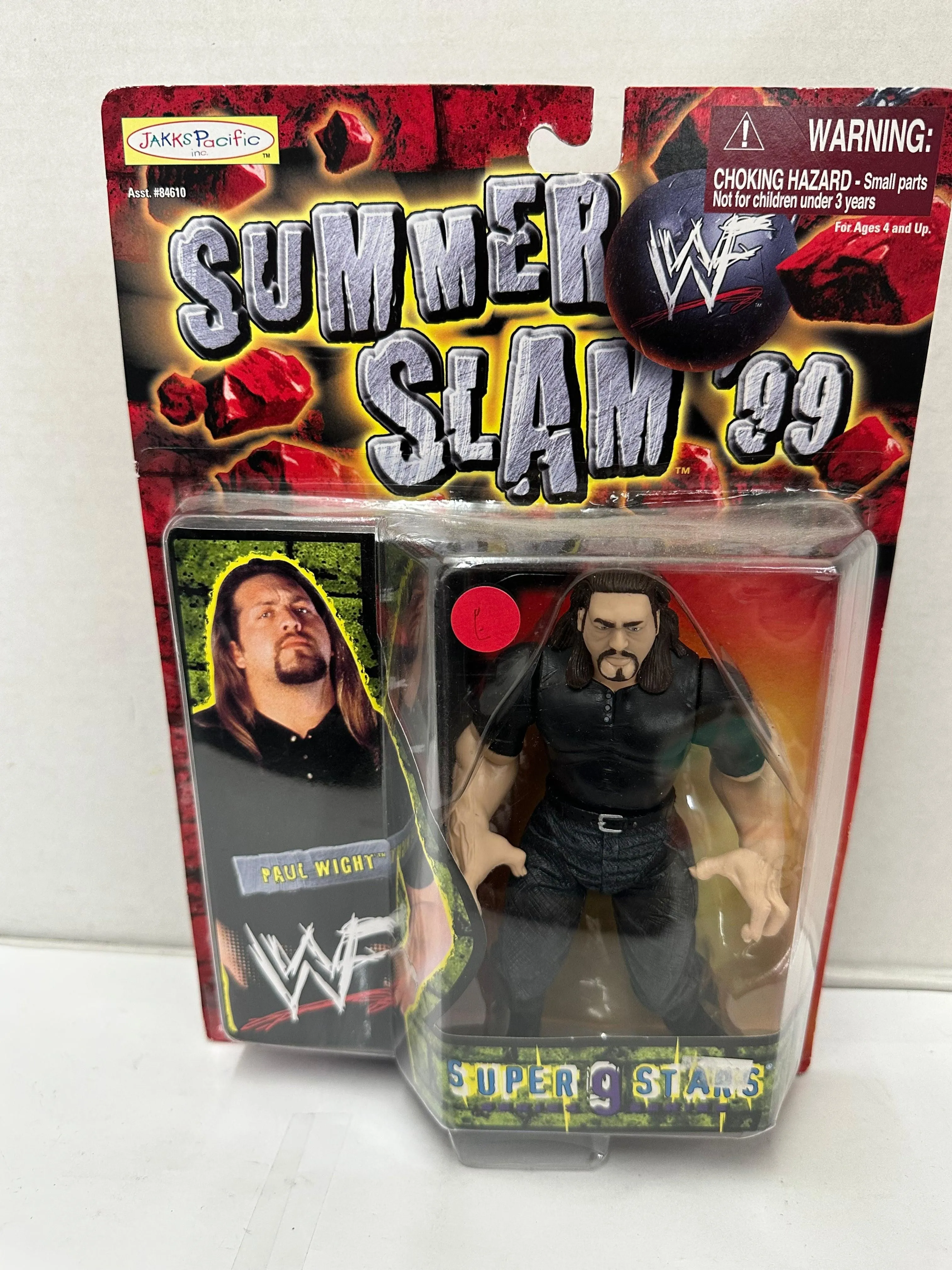 WWF WWE WRESTLING SUMMER SLAM '99 SUPER STARS Series 9 PAUL WIGHT Action Figure