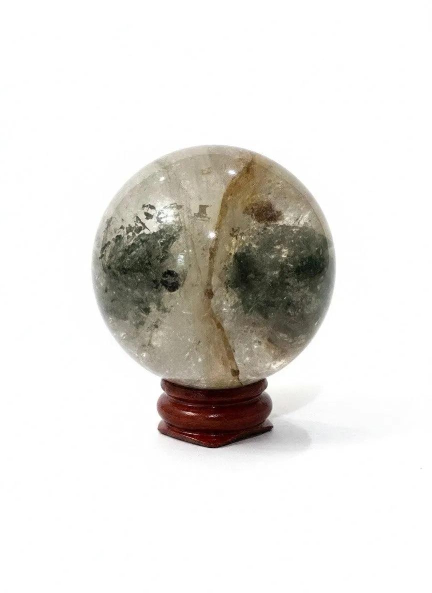 zExclusive Garden  Quartz Crystal Sphere  Collector Grade Mineral Specimen