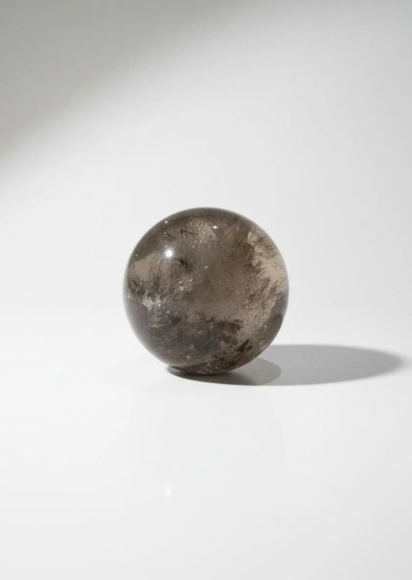 zExclusive Garden Quartz Polished Sphere  Collector Grade Authenticated Mineral