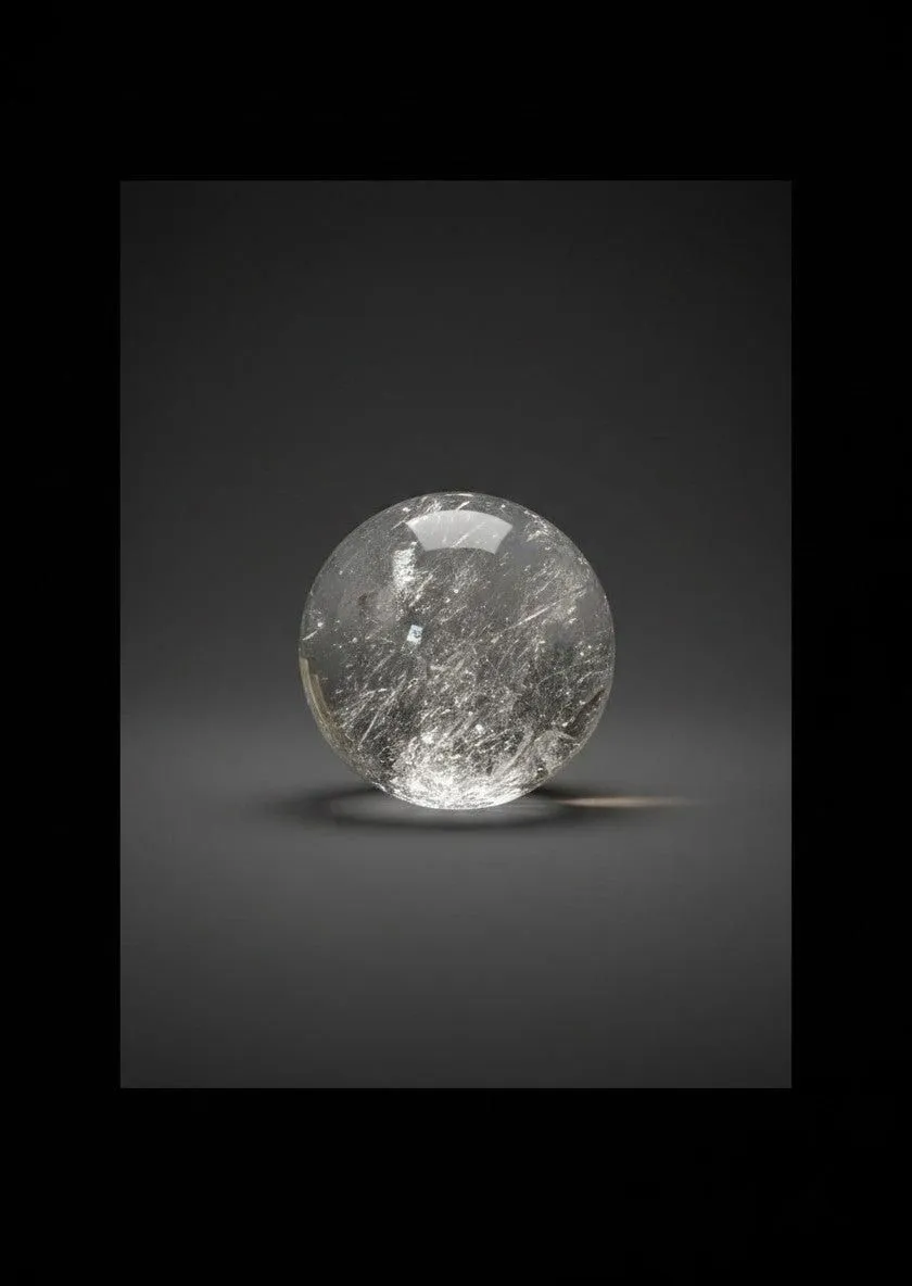 zExclusive Garden Quartz Polished Sphere ~2in — Natural Crystal Ball Collector Grade Verified Authentic