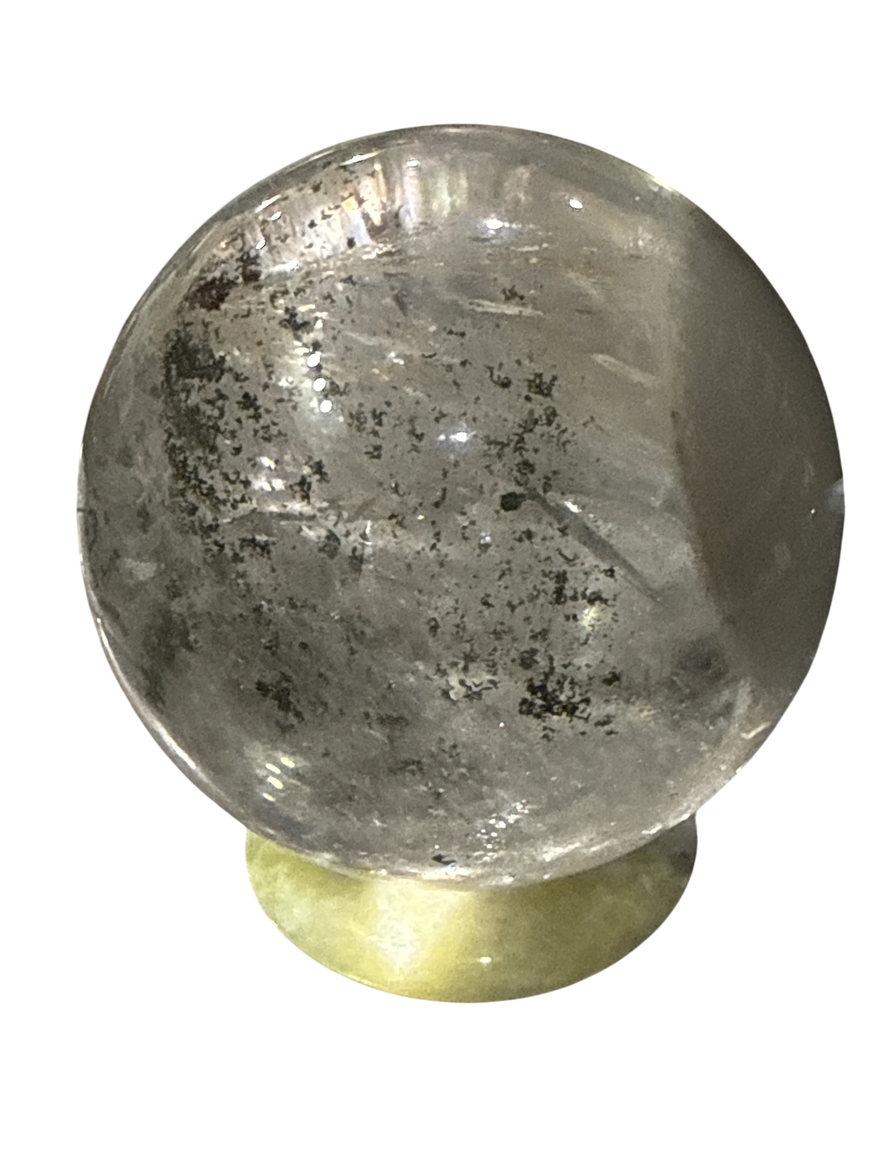 zExclusive Clear Quartz Garden Crystal Sphere Large Polished— Collector Grade Mineral Specimen
