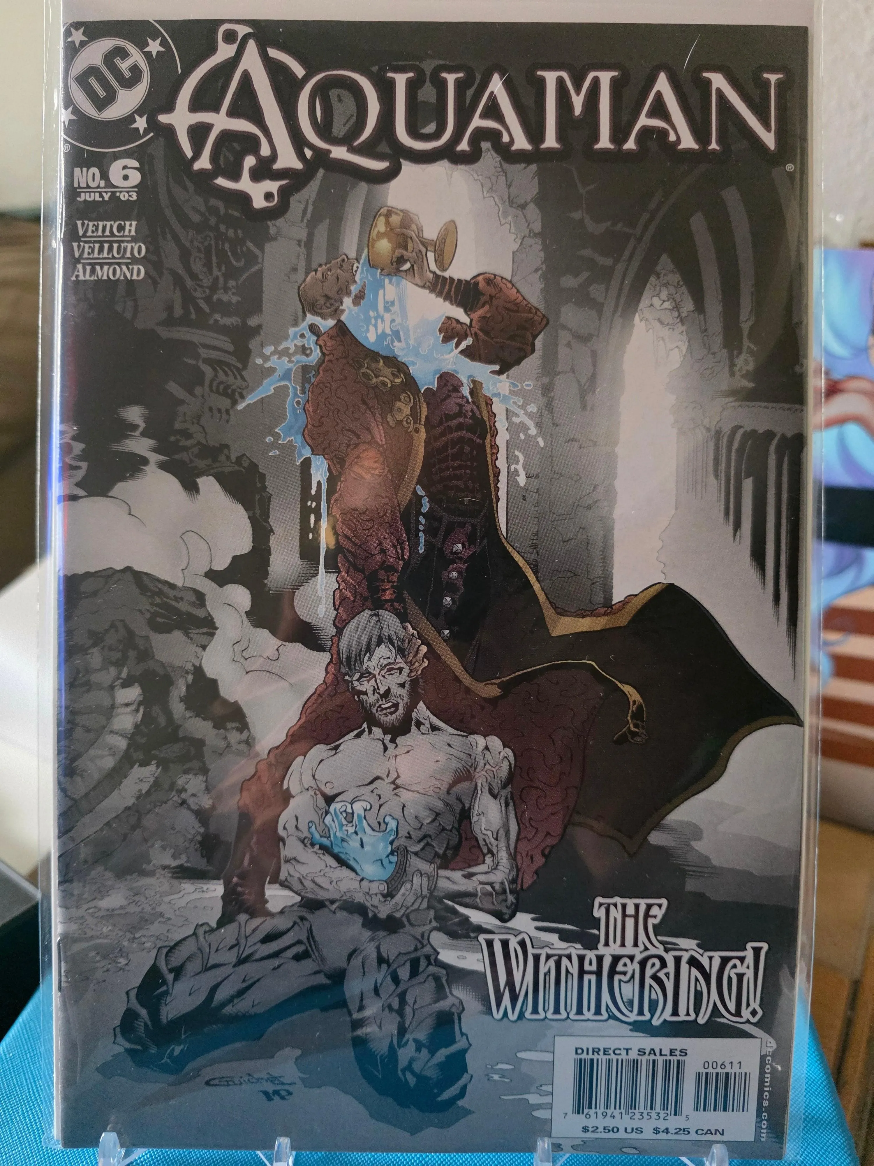 Aquaman (2003 Vol. 4) Complete 3-Book Sequential Set — Issues #6 #7 #8 "The Withering" NM