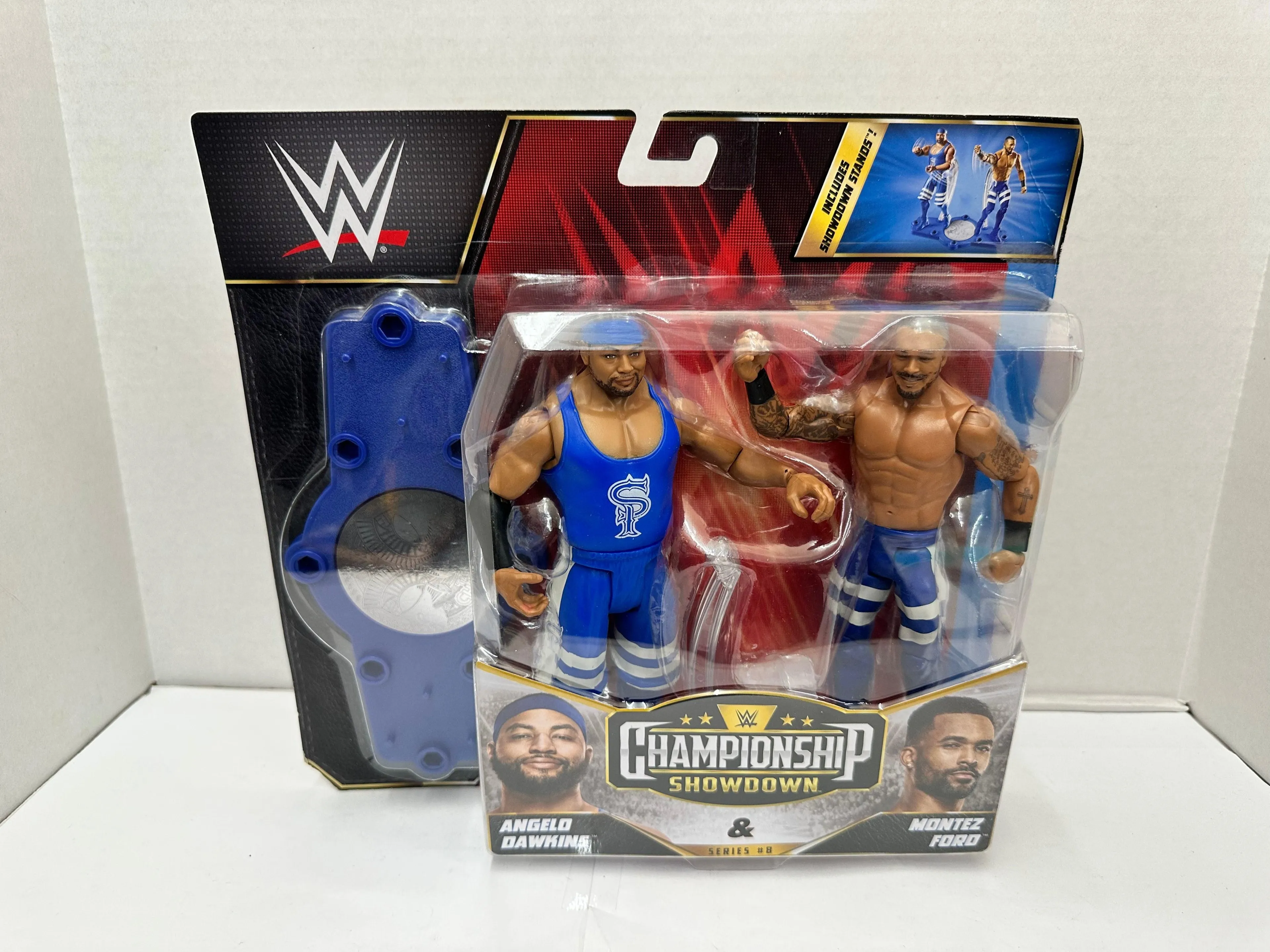 WWE Basic Series 2 Pack Street Profits Montez Ford Angelo Dawkins Action Figures