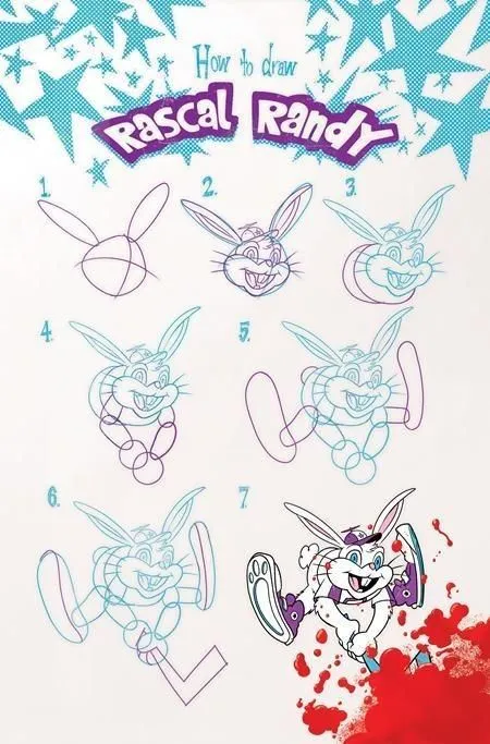 EXQUISITE CORPSES RASCAL RANDY #1 - TYLER BOSS  COVER B VARIANT