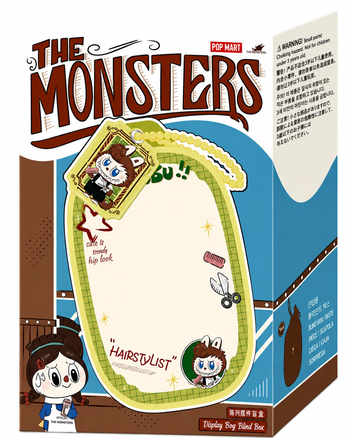 Pop Mart The Monsters Labubu Hair Salon Series Display Bag Confirmed - Master Hairstylist