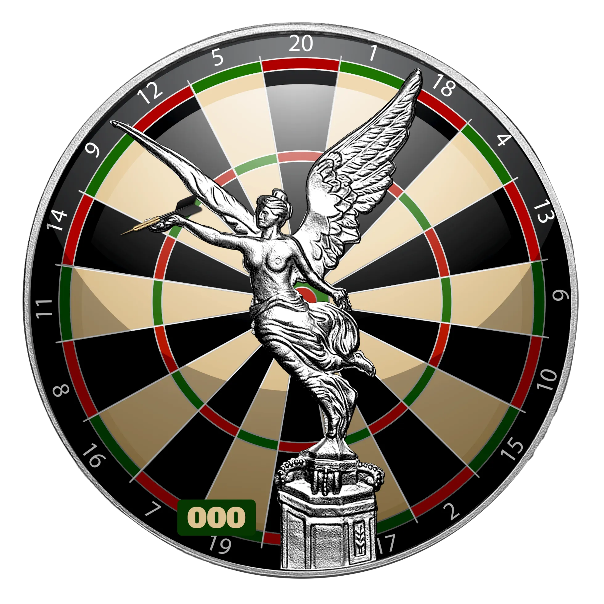 In Stock! 2024 Mexico Libertad Darts Edition 1 oz Silver Coin (08/27)