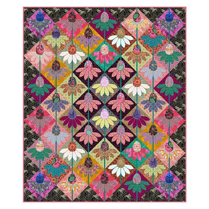 Echinacea Quilt Pattern: 20th Anniversary Edition