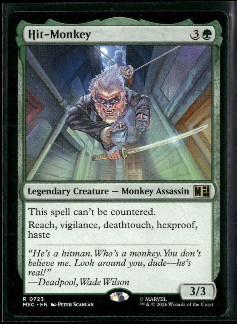 Commander: Marvel Super Heroes Hit-Monkey #723