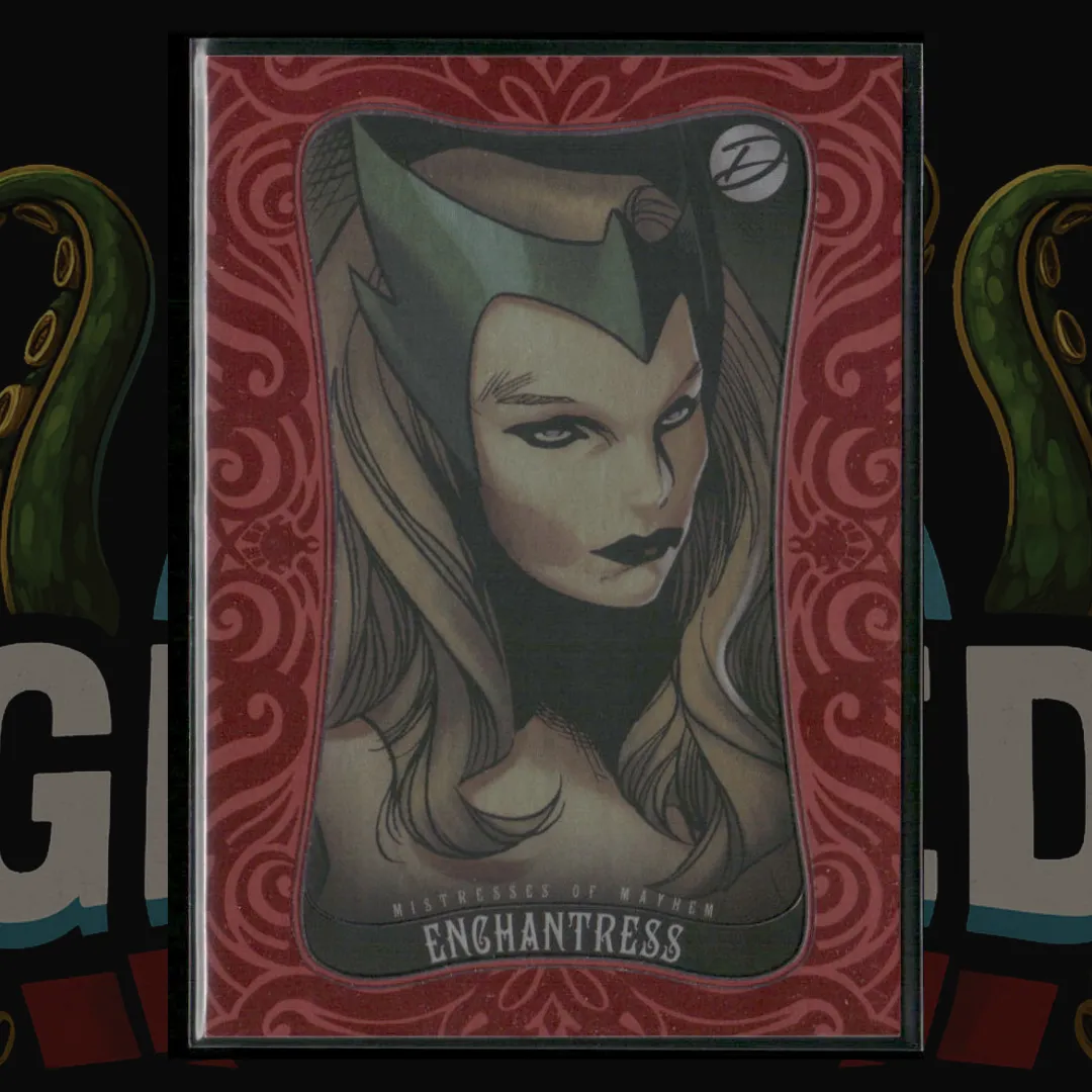 2014 Dangerous Divas Series 2 Card 11 Enchantress Ruby Parallel 01/50
