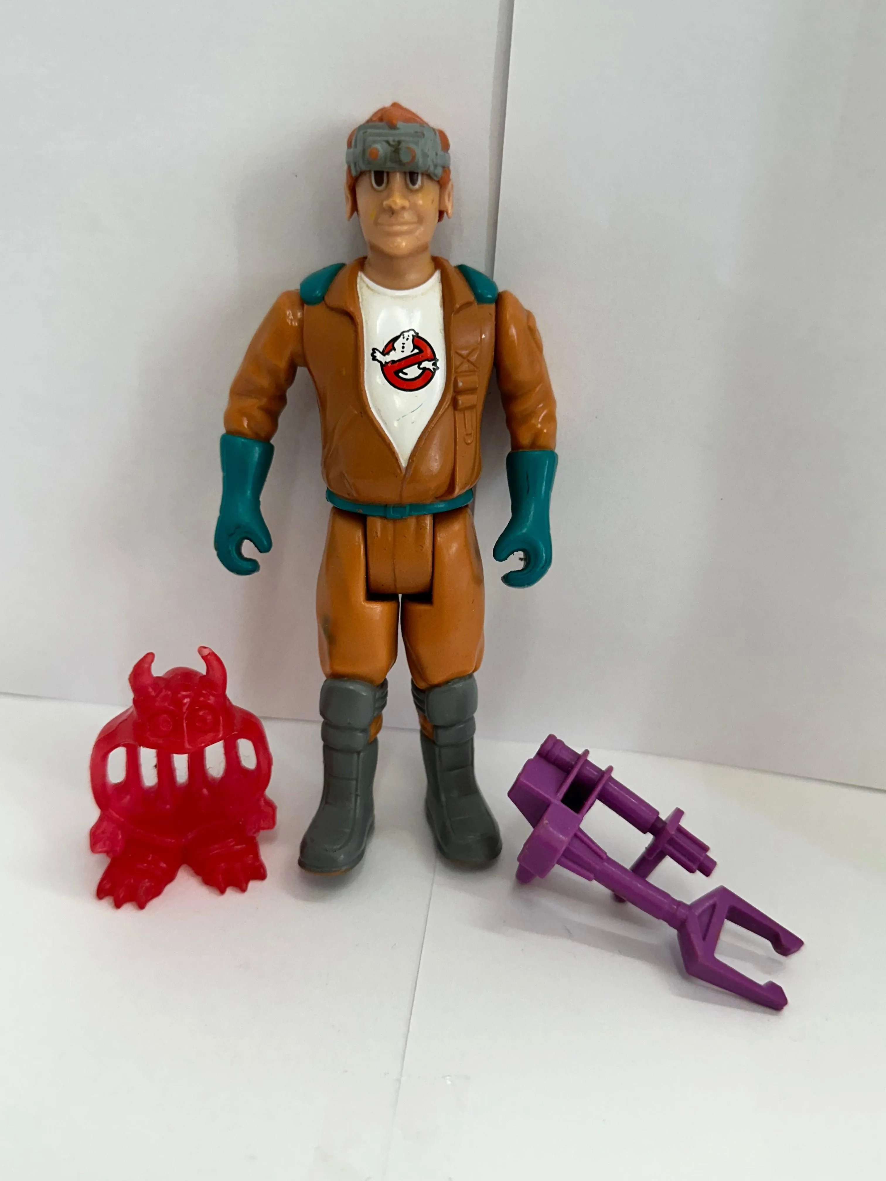 Vintage Kenner The Real Ghostbusters Ray Stantz 100% Complete Fright Features