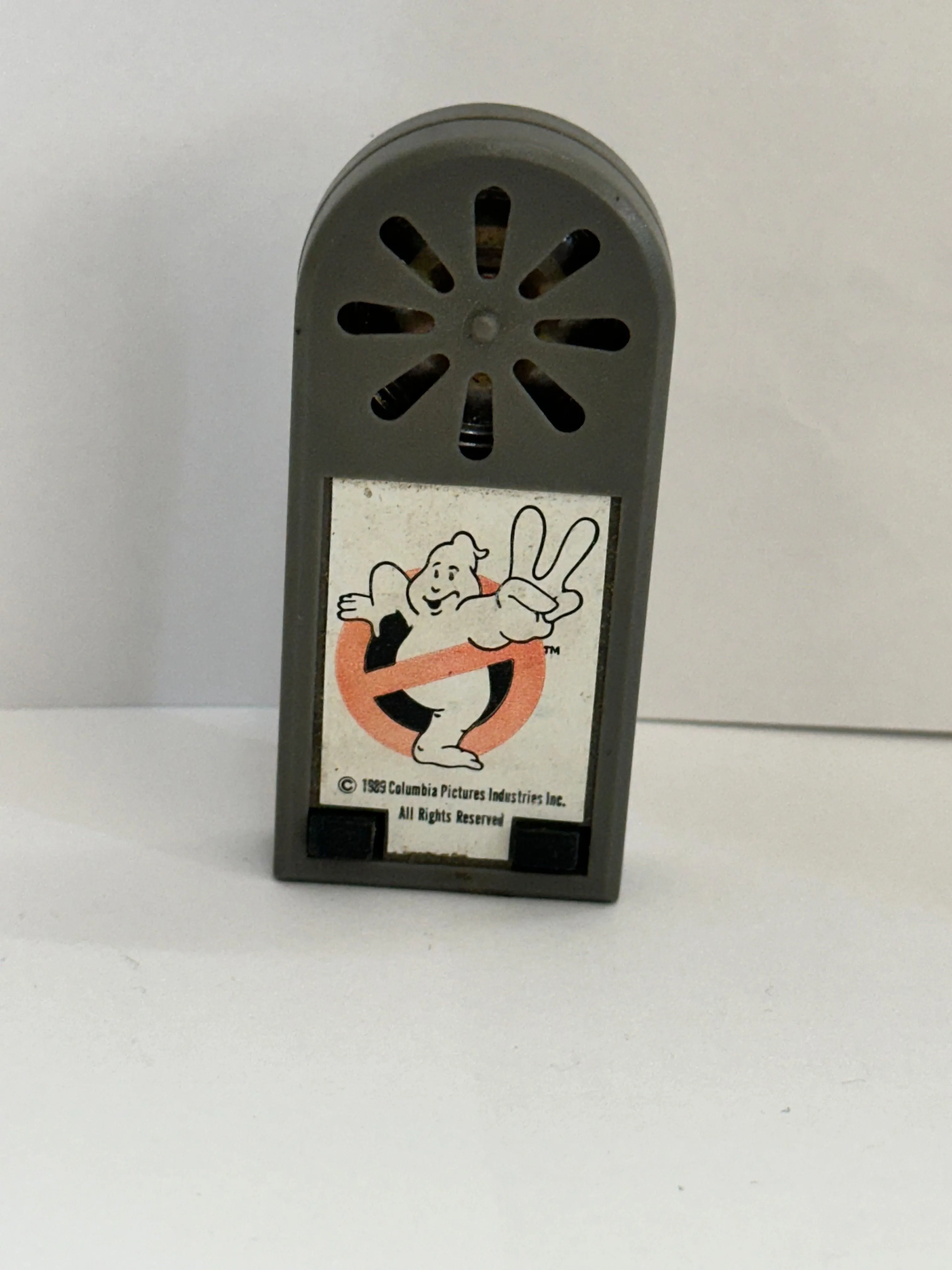 Ghostbusters 1989 Proton Pack Noise Maker Hardee's Kids Meal Toy Works