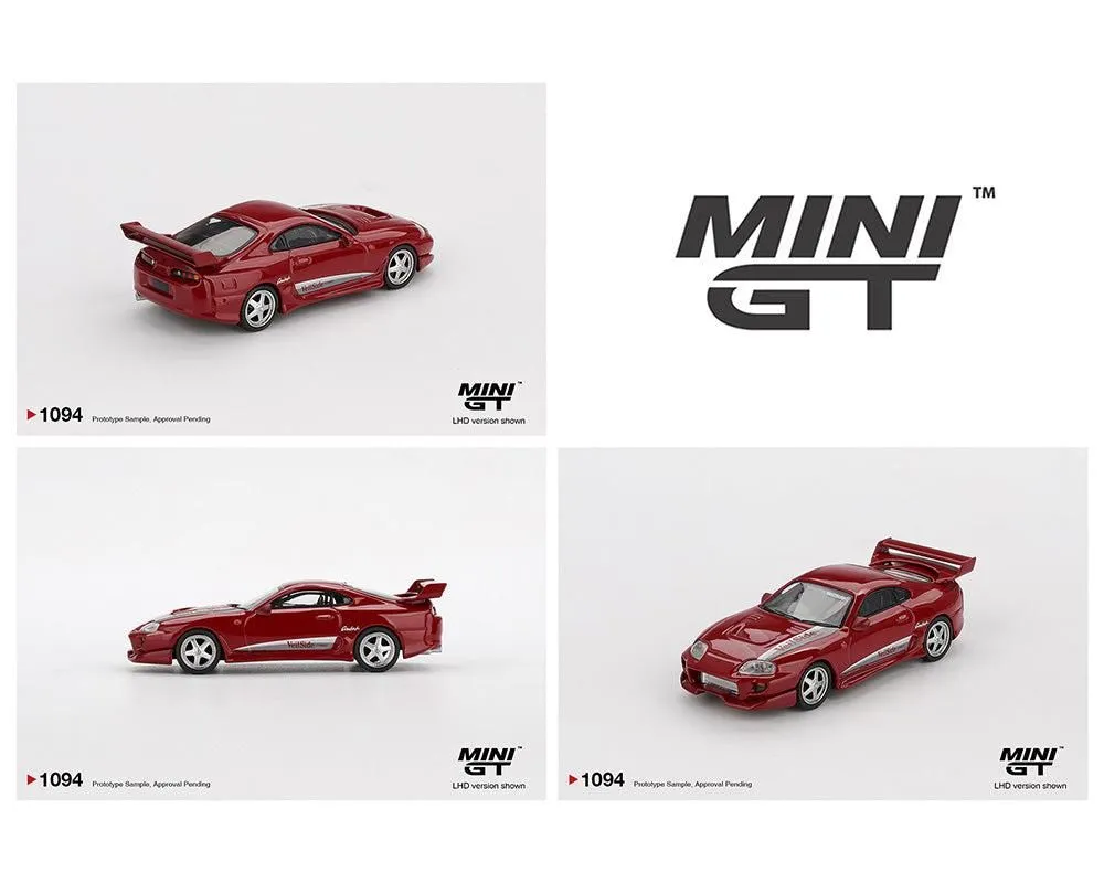 Mini GT 1094 Toyota Supra VeilSide Combat V-I – Red Diecast Model Car