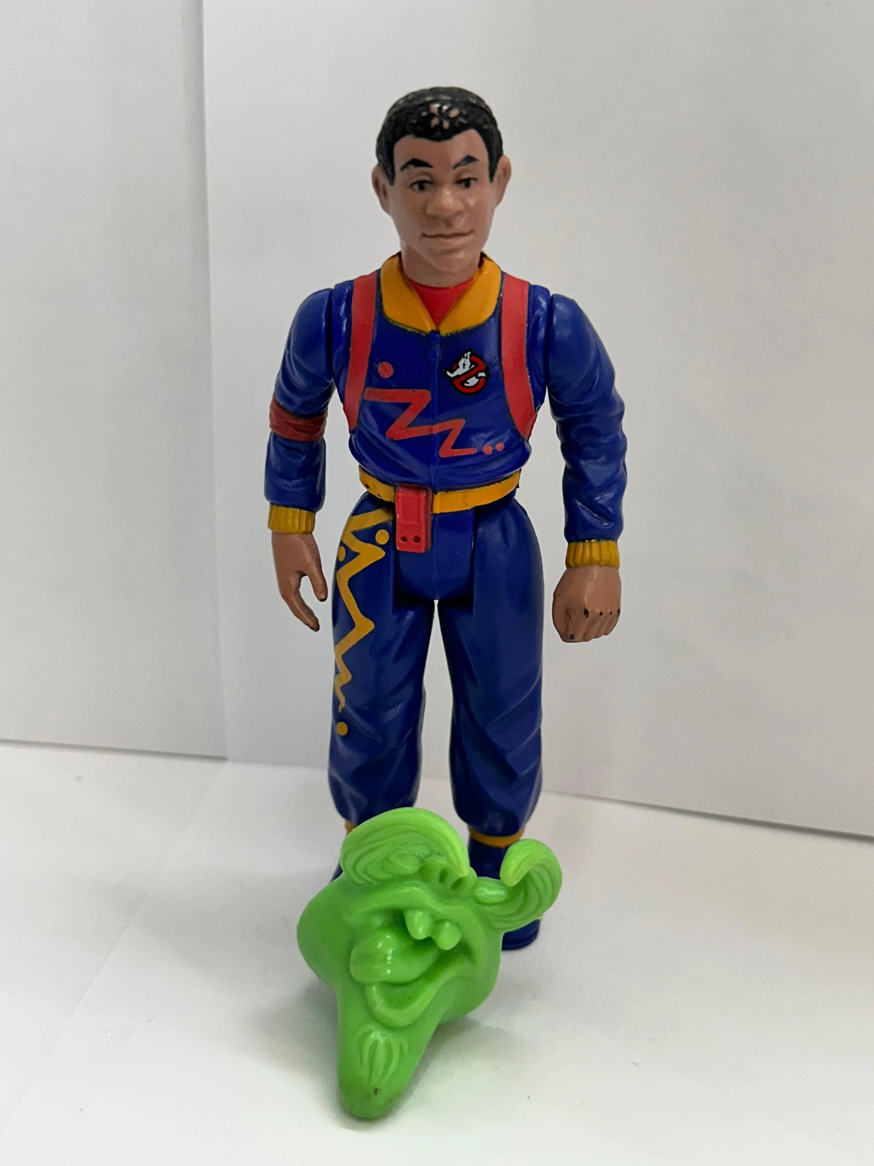 Vintage The Real Ghostbusters WINSTON ZEDDMORE power pack heroes 1986