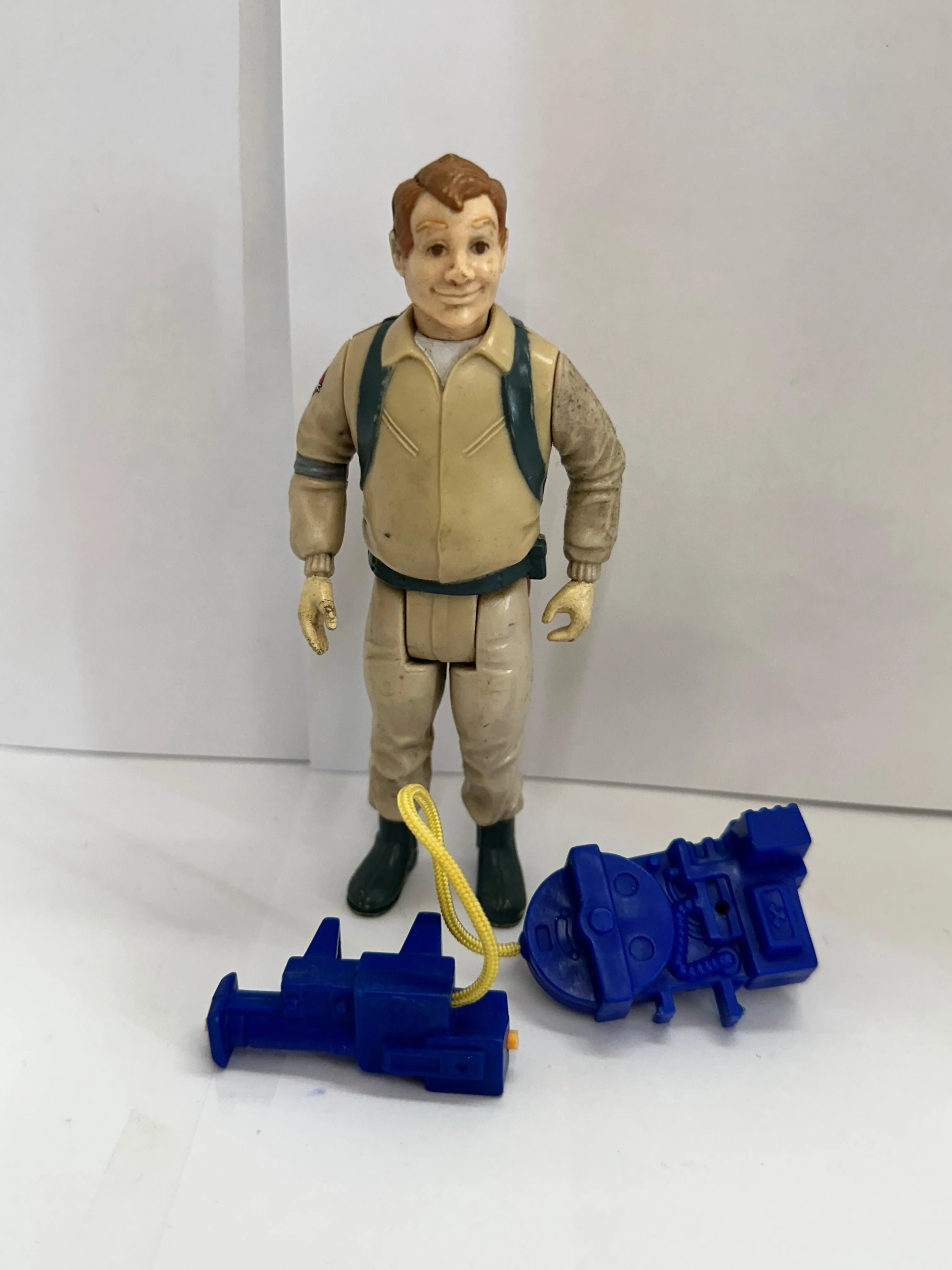 VINTAGE 1984 Kenner REAL GHOSTBUSTERS Toys RAY STANTZ Action Figure Vtg #2