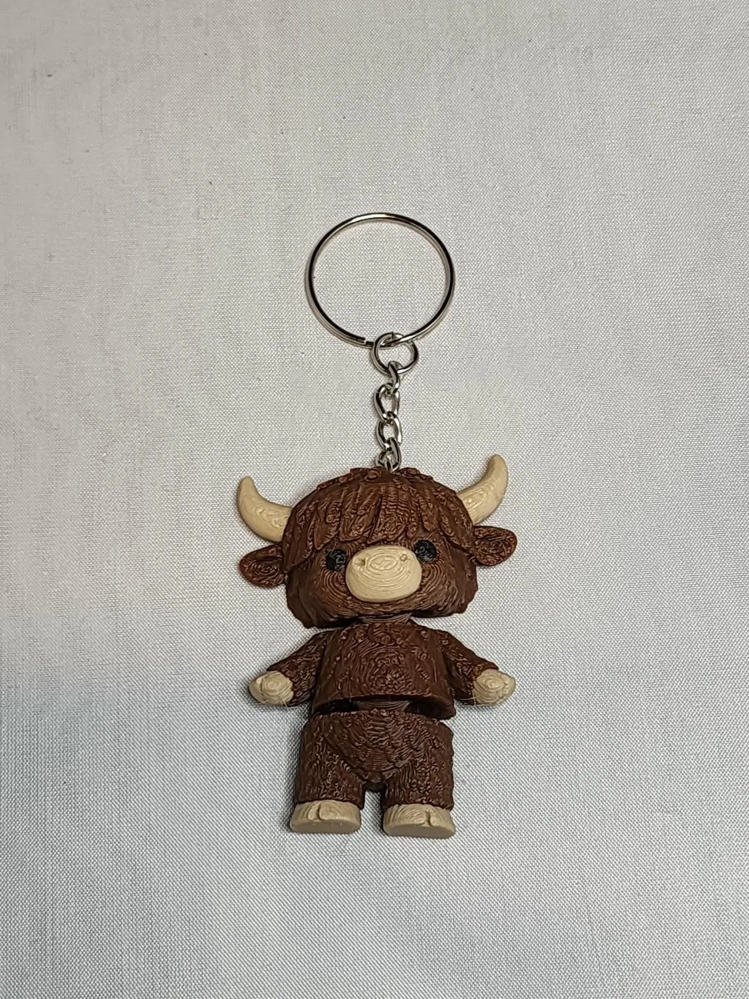 3D Printed Flexi Highland Cow