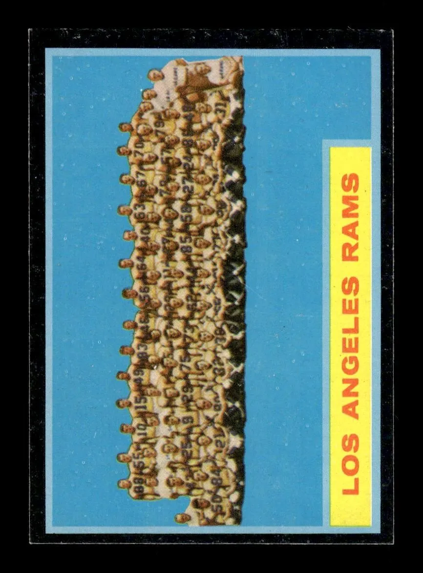 1962 Topps #89 Los Angeles Rams Los Angeles Rams EXMT 10013128
