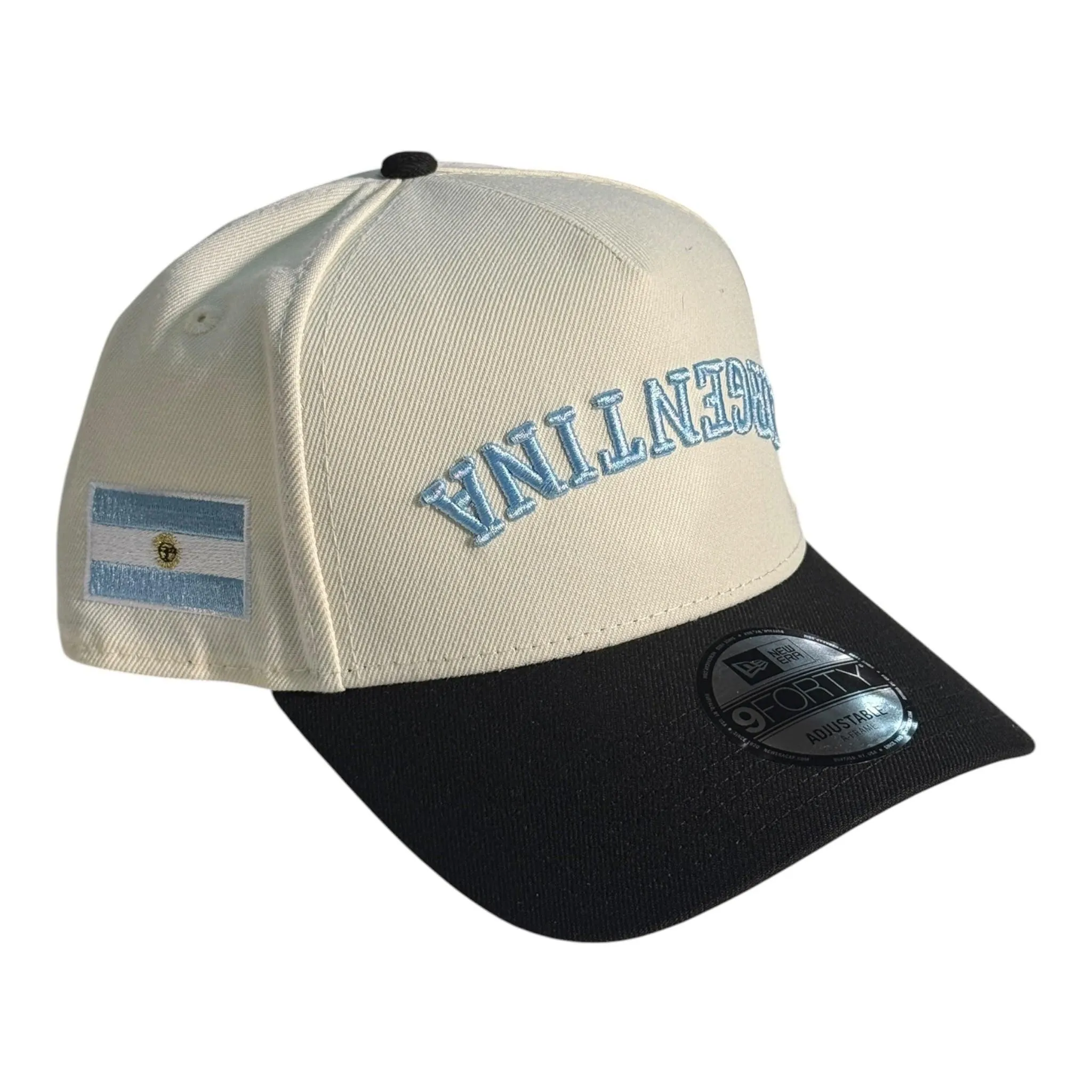 New Era 940 A-Frame Snapback Argentina Stone/Black