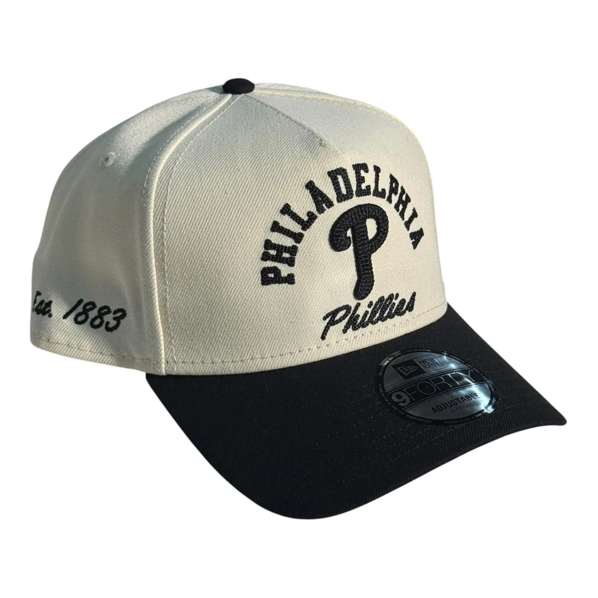 New Era 940 A-Frame Snapback Philadelphia Phillies Stone/Black (Est. 1883)