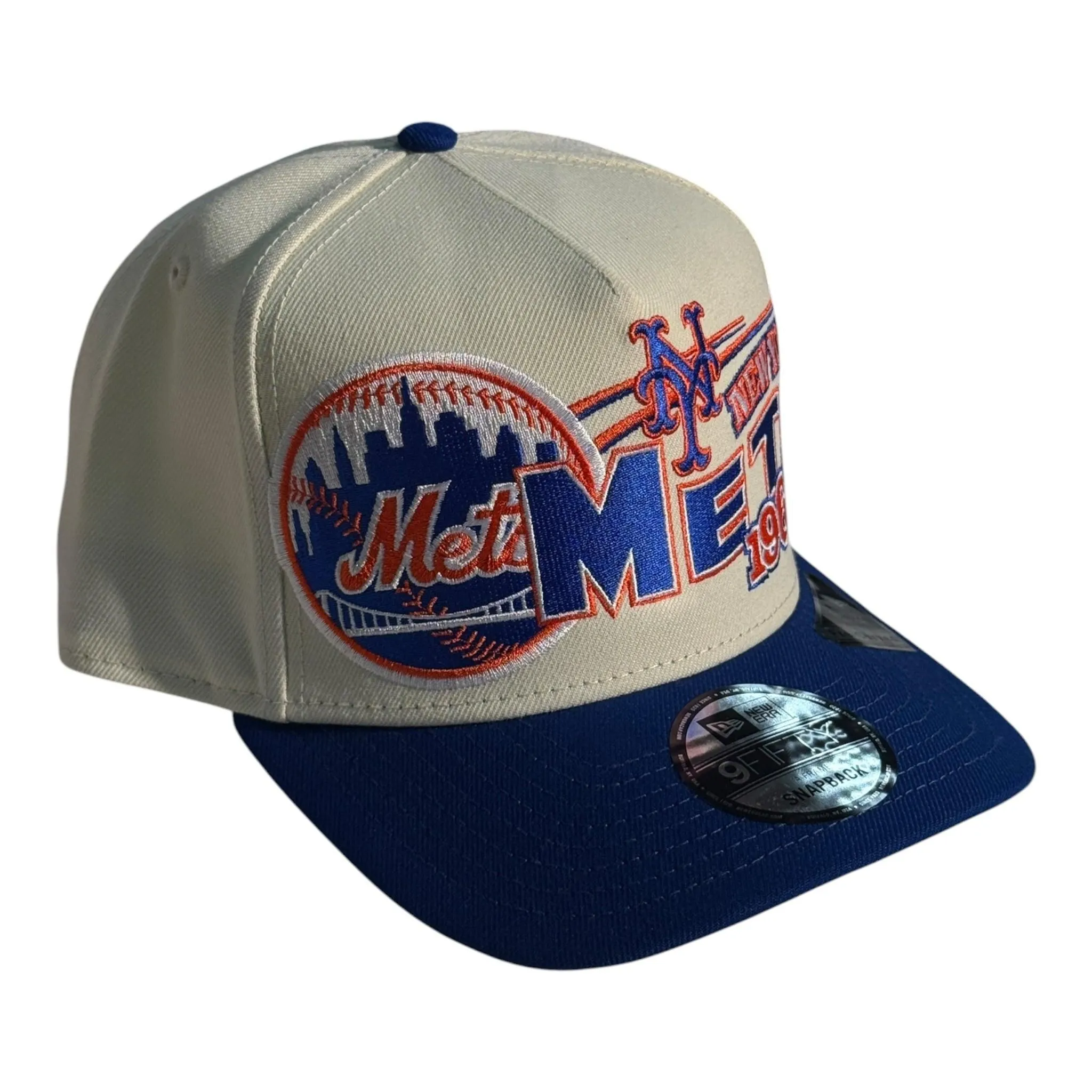 New Era 950 A-Frame Snapback New York Mets Stone/Blue