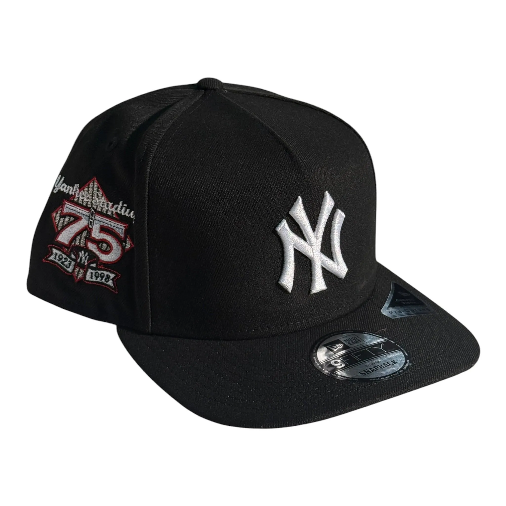 New Era 950 A-Frame Snapback New York Yankees Black (75th Patch)