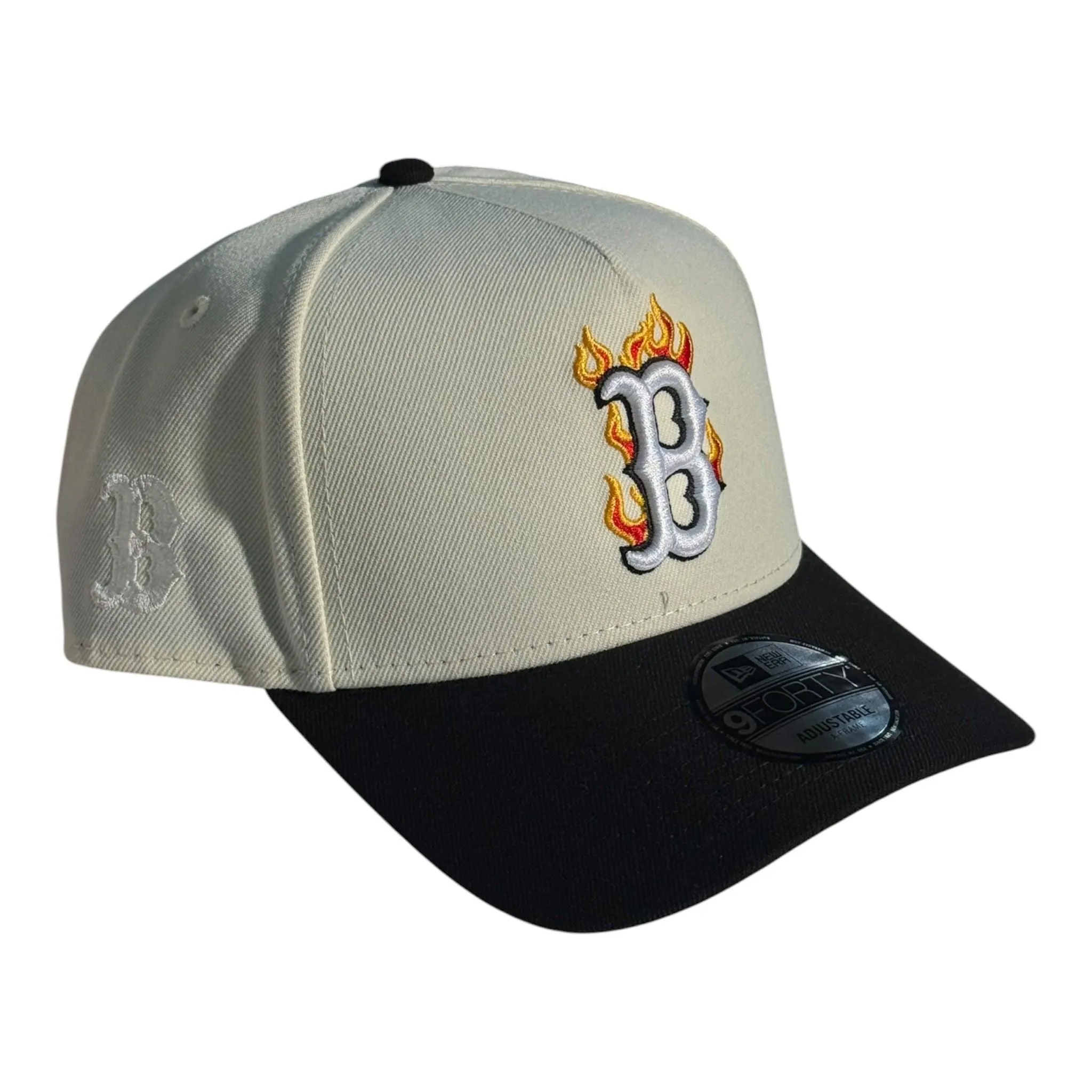 New Era 940 A-Frame Snapback Boston Red Sox Flame Stone/Black