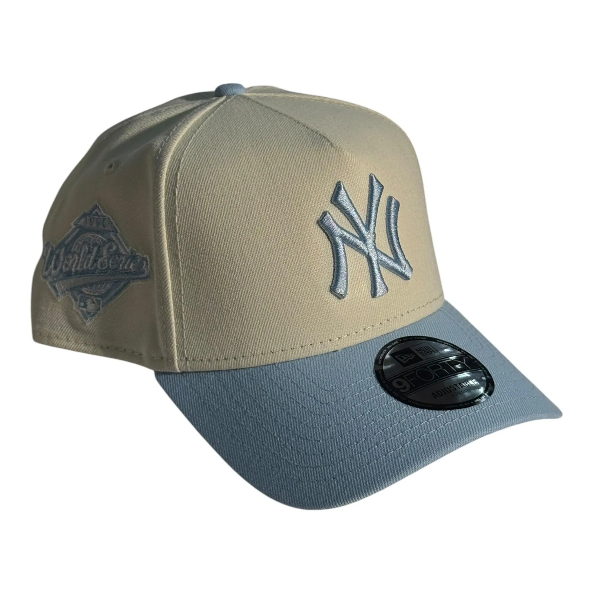New Era 940 A-Frame Snapback New York Yankees Stone/Icy Blue